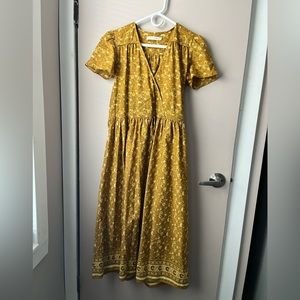 Christy dawn dress in Goldenrod